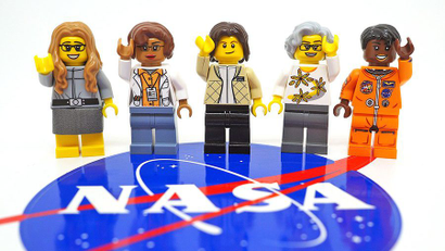 Lego's set of female NASA scientists