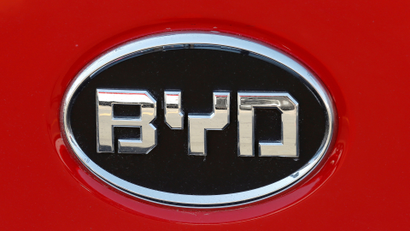 BYD logo.