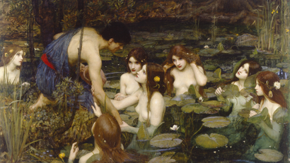 Hylas and the Nymphs John William Waterhouse Manchester Art Galleries