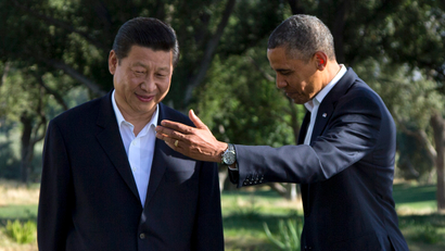 Barack Obama and Xi Jinping