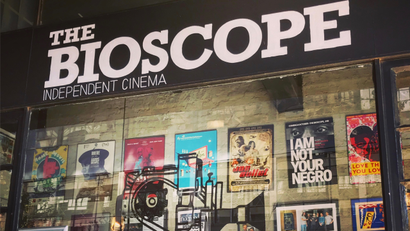 The Bioscope in downtown Johannesburg uses tech to create an old-world cinema experience