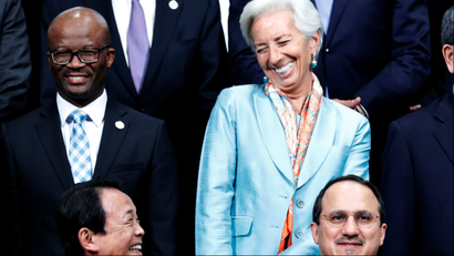 Christine Lagarde is a politician