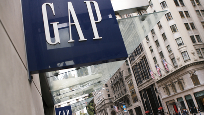 The Gap store is pictured on Fifth Avenue in New York October 8, 2009.