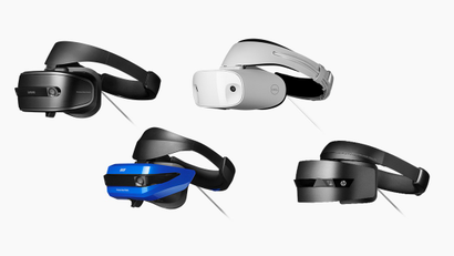 Microsoft's Windows Mixed Reality headset.
