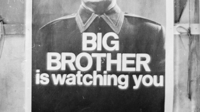 Big brother is watching you--1984 George Orwell
