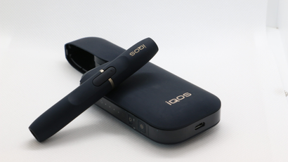 Philip Morris International's IQOS e-cigarette device.
