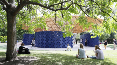 Francis Kéré is the first African architect to design the Serpentine Gallery Pavilion, with a focus on climate change and sustainability
