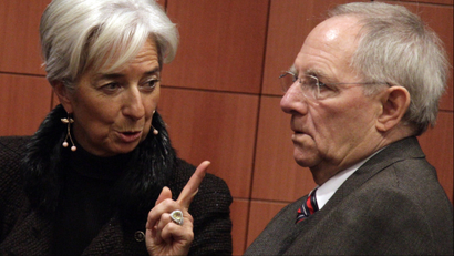 Schäuble lagarde greece bailout