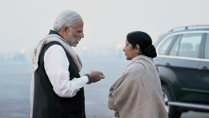 Sushma Swaraj Amazon Modi India
