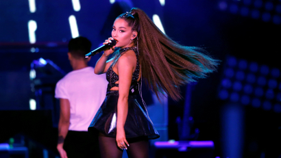 Ariana Grande performs during Wango Tango concert at Banc of California Stadium in Los Angeles, California, U.S., June 2, 2018