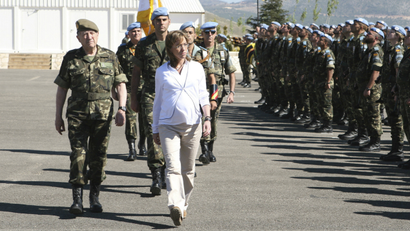 Spanish Defence Minister Carme Chacon