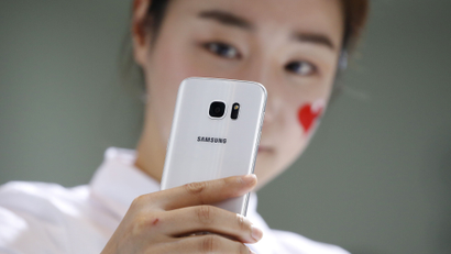 Smartphone heart Samsung iphone