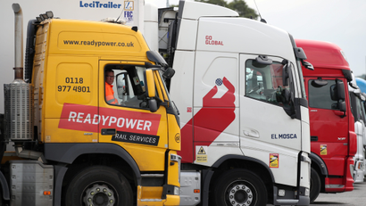 Truck drivers wanted as UK supply chains buckle