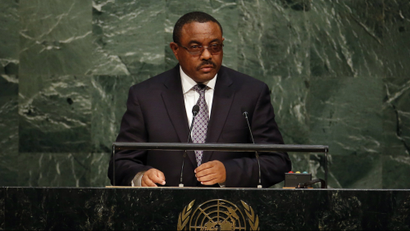 Ethiopia's prime minister Hailemariam Desalegn was re-elected for a second term.
