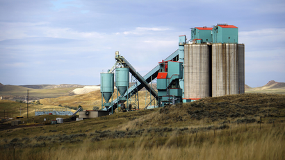 a Wyoming coal mine