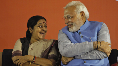 Sushma-Swaraj-Modi