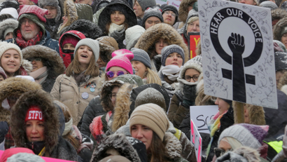 Women's March, Canada.