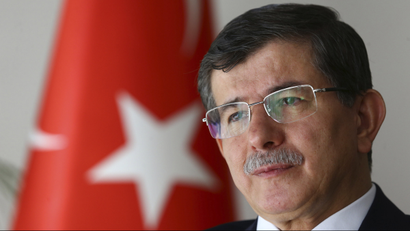 Ahmet Davutoglu, Turkey's prime minister-designate.