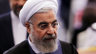 Iranian President Hassan Rouhani.