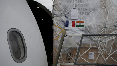 France sends medical equipment to India in COVID-19 crisis