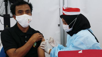 COVID-19 vaccination program in Jakarta