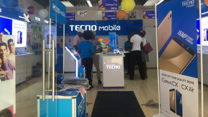 Transsion Holdings TECNO store in Kenya