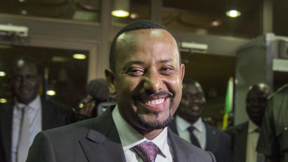 FILE - In this Wednesday, June 20, 2018, file photo, Ethiopia's Prime Minister Abiy Ahmed, in Addis Ababa, Ethiopia. Fitsum Arega the chief of staff for Prime Minister Ahmed, announced on Twitter, Sunday July 22, 2018, that Ahmed says the country has "no option" but to pursue multi-party democracy in the latest shakeup in a country ruled for decades by a single coalition.