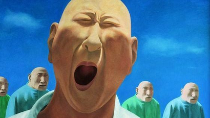 Wu Zhihong, Nation of Giant Babies, illustration