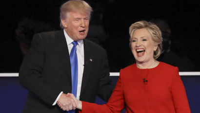 Campaign 2016 Debate donald trump hillary clinton