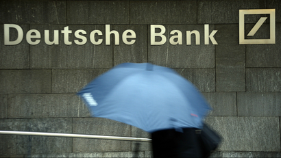 Deutsche Bank reported a fourth quarter loss of $3.5 billion.