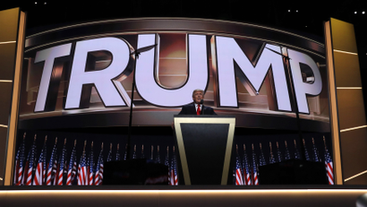 Donald Trump at 2016 RNC