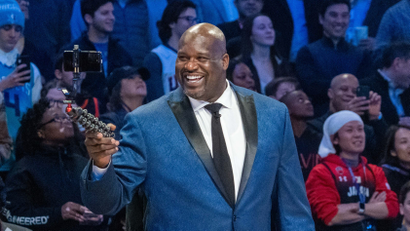 NBA great Shaquille O'Neal during NBA All Star Saturday Night