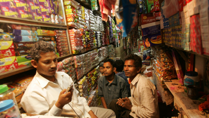 India shopkeepers