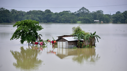 Climate change-Assam floods-India