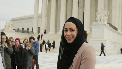 abercrombie and fitch, abercrombie & fitch, hijab, head covering, religious discrimination, freedom