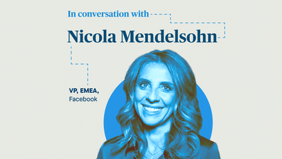 Zach Seward in conversation with Nicola Mendelsohn, VP of EMEA at Facebook