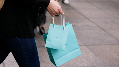 Tiffany's shopping bag