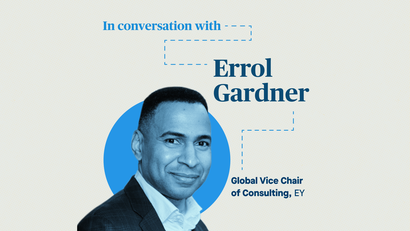 Zach Seward in conversation with Erol Gardner, global vice chair or consulting at EY