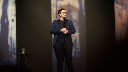 Hannah Gadsby on her Netflix special "Nanette"