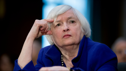 Photo of Federal Bank Chair Janet Yellen.