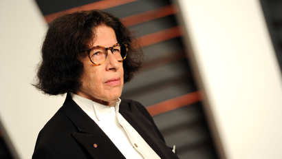 Author Fran Lebowitz arrives at the 2015 Vanity Fair Oscar Party on Sunday, Feb. 22, 2015, in Beverly Hills, Calif.
