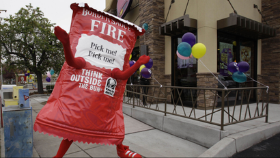 Taco bell costumed character