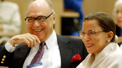 Martin Ginsburg and Ruth Bader Ginsburg