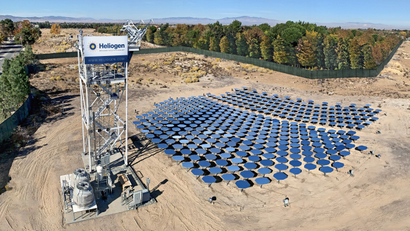 Heliogen, a concentrating solar power startup, went public through a SPAC in July.