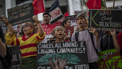 Filipinos Rally In Manila For Global Climate Strike