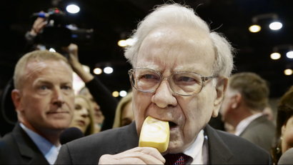 Warren Buffett Berkshire Hathaway popsicle