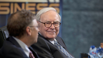 Warren Buffett and Bill Gates.