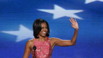 Michelle Obama and the story she told about American fashion, in nine ...