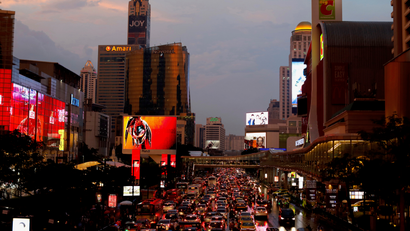 Electric vehicles would make Bangkok's rush hour a bit less noxious.