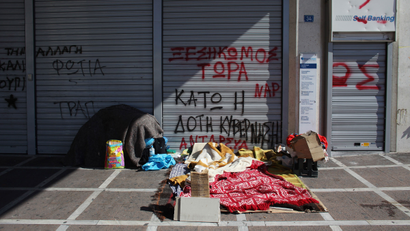 Homeless Greece 10312012